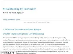Sites similar to interlockroofing.com