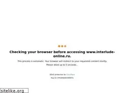 Sites similar to interlude-online.ru