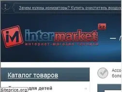 Sites similar to intermarket.kz