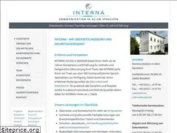 Sites similar to interna-uebersetzungen.de