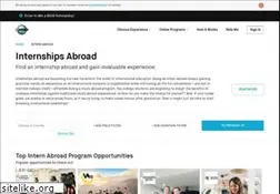Sites similar to internabroad.com