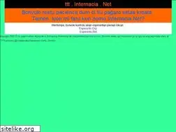 Sites similar to internacia.net