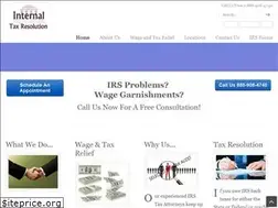 Sites similar to internaltaxresolution.com