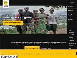 Sites similar to international-alert.org