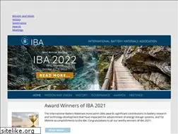 Sites similar to international-battery-association.org