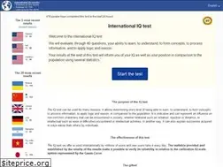 Sites similar to international-iq-test.com