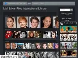 Sites similar to international-midi-files.com