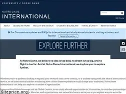 Sites similar to international.nd.edu
