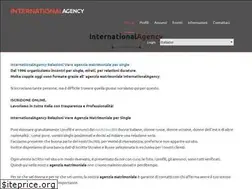 Sites similar to internationalagency.it