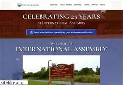Sites similar to internationalassembly.org