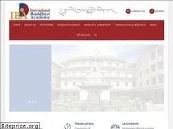 Sites similar to internationalbuddhistacademy.org