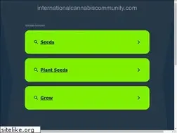 Sites similar to internationalcannabiscommunity.com