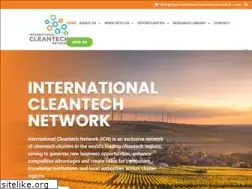 Sites similar to internationalcleantechnetwork.com
