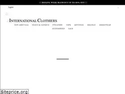 Sites similar to internationalclothiers.com