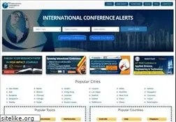 Sites similar to internationalconferencealerts.com