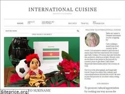 Sites similar to internationalcuisine.com