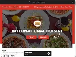 Sites similar to internationalcuisinemenu.com