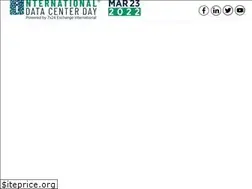 Sites similar to internationaldatacenterday.org