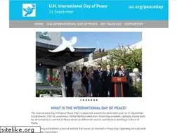 Sites similar to internationaldayofpeace.org