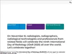 Sites similar to internationaldayofradiology.com