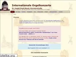 Sites similar to internationale-orgelkonzerte.de