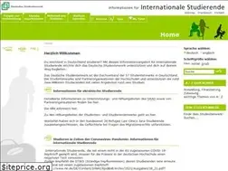 Sites similar to internationale-studierende.de