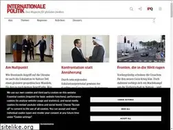 Sites similar to internationalepolitik.de