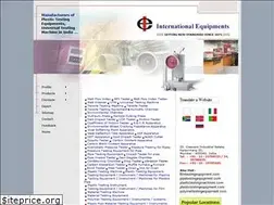 Sites similar to internationalequipmentsindia.com