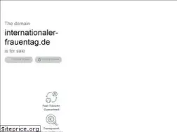 Sites similar to internationaler-frauentag.de