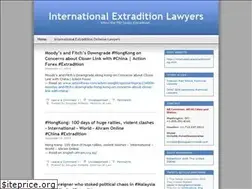 Sites similar to internationalextraditionblog.com