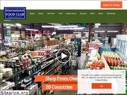Sites similar to internationalfoodclub.com
