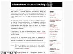 Sites similar to internationalgramscisociety.org