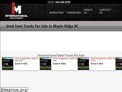 Sites similar to internationalmachinery.com