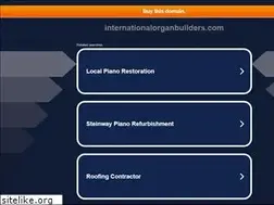 Sites similar to internationalorganbuilders.com