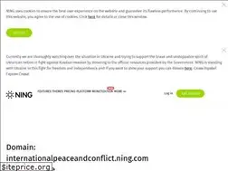 Sites similar to internationalpeaceandconflict.ning.com