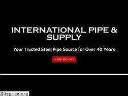 Sites similar to internationalpipe.com