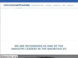 Sites similar to internationalproximity.com