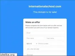 Sites similar to internationalschool.com
