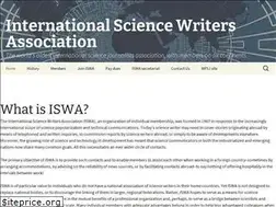 Sites similar to internationalsciencewriters.org