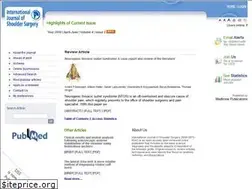 Sites similar to internationalshoulderjournal.org