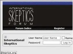 Sites similar to internationalskeptics.com