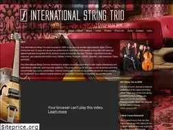 Sites similar to internationalstringtrio.com
