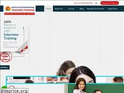 Sites similar to internationalteacherstraining.com