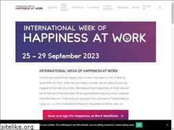 Sites similar to internationalweekofhappinessatwork.com
