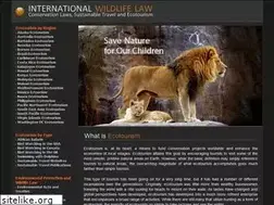 Sites similar to internationalwildlifelaw.org