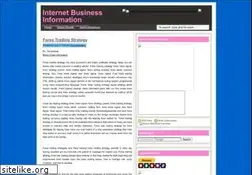 Sites similar to internet-bisnis-info.blogspot.com