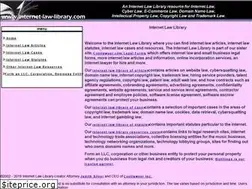 Sites similar to internet-law-library.com