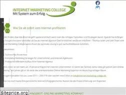 Sites similar to internet-marketing-college.de