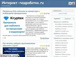 Sites similar to internet-podrabotka.ru