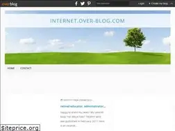Sites similar to internet.over-blog.com